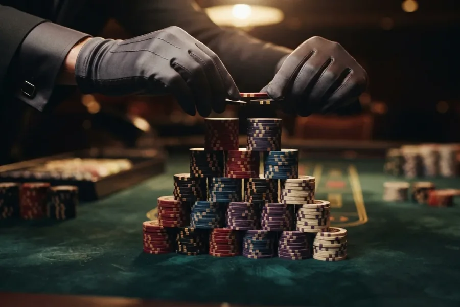 online casino med poker